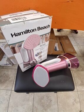 Hamilton Beach Rose Handheld Garment Steamer - Pink